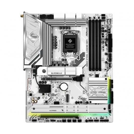 Asrock B860 Steel Legend WiFi Intel B860 LGA 1851 (Socket V1) ATX