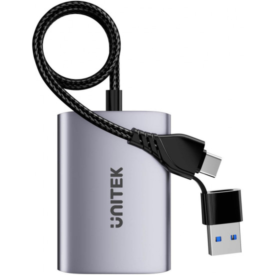 USB-A/USB-C | 2x HDMI adapter - Unitek V1427A01