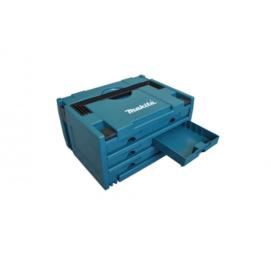 Makita MAKSTOR 3.6 Small parts box Black, Blue