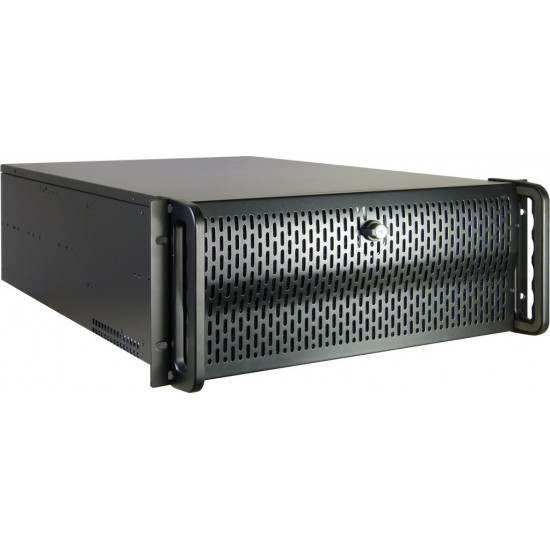 Inter-Tech IPC 4U-4129L Rack Metallic, Silver