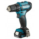 Makita DF333DSAE drill 1700 RPM Keyless 1.2 kg Black, Blue