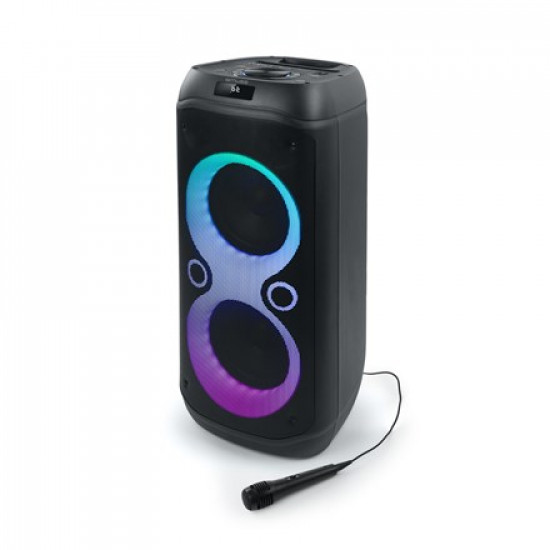 Muse Portable Party Box Speaker M-1937 DJ 600W Bluetooth Black Wireless connection