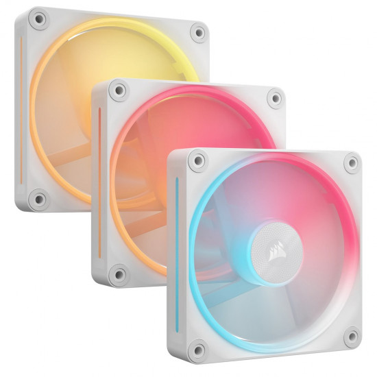 Corsair iCUE LINK LX120-R RGB Computer case Fan 12 cm White 3 pc(s)