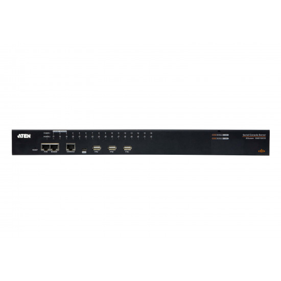 Aten 32-Port Serial Console Server with Dual Power/LAN | SN0132CO