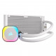 Corsair H100I Processor Hybrid cooler 12 cm White