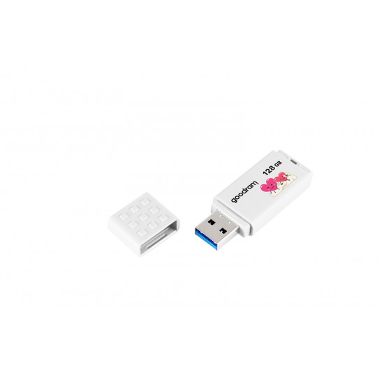 Goodram UME3 Valentine USB flash drive 128 GB USB Type-A 3.2 Gen 1 (UME3-1280W0R11-V) White