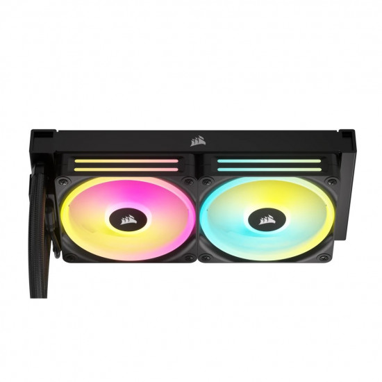 Corsair H100I Processor Liquid cooling kit 12 cm Black