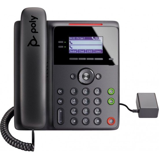 POLY Edge B30 IP Phone and PoE-enabled