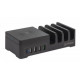 Manhattan 102230 Power station 1x USB-C PD, 1x USB-A, Black