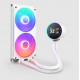 NZXT Kraken Elite 280 RGB Processor All-in-one liquid cooler 14 cm White 1 pc(s)