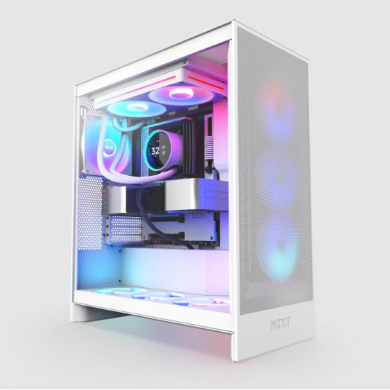 NZXT Kraken Elite 280 RGB Processor All-in-one liquid cooler 14 cm White 1 pc(s)