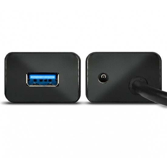 Axagon HUE-SA7BP interface hub USB 3.2 Gen 1 (3.1 Gen 1) Type-A 5000 Mbit/s Black