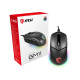 MSI Clutch GM11 Gaming Mouse, Wired, Black MSI | Clutch GM11 | Optical | Gaming Mouse | Black | Yes