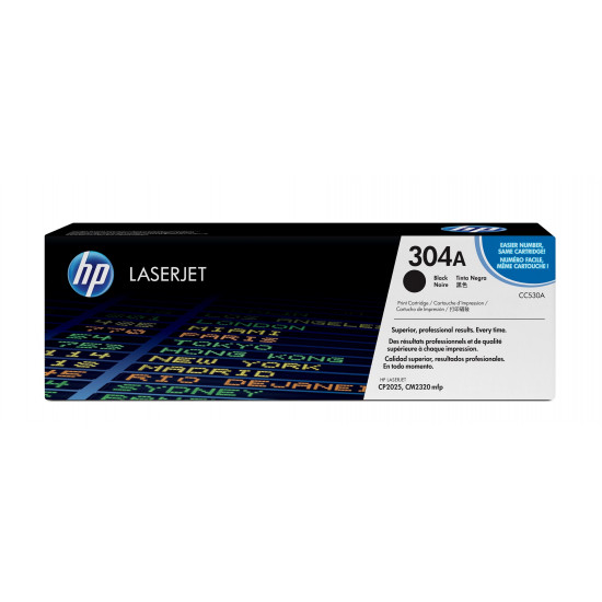 HP 304A Black Original LaserJet Toner Cartridge