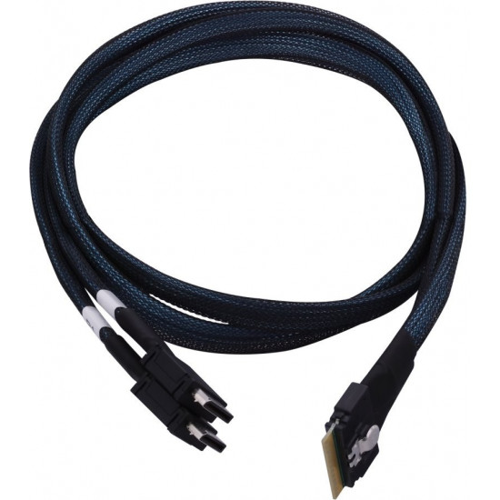 Microchip Technology 2304800-R Serial Attached SCSI (SAS) cable 0.8 m Black