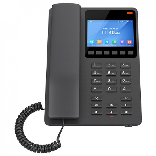 Grandstream Networks GHP631 IP phone Black 2 lines LCD Wi-Fi