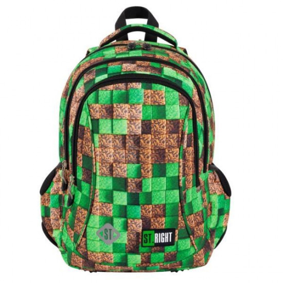 3-compartment backpack ST. RIGHT BP-26 Pixel Cubes