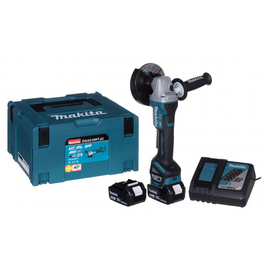 Makita DGA518RTJU angle grinder 12.5 cm 8500 RPM 3.1 kg