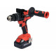 Yato YT-82790 drill 2100 RPM Keyless 1.4 kg Black, Red