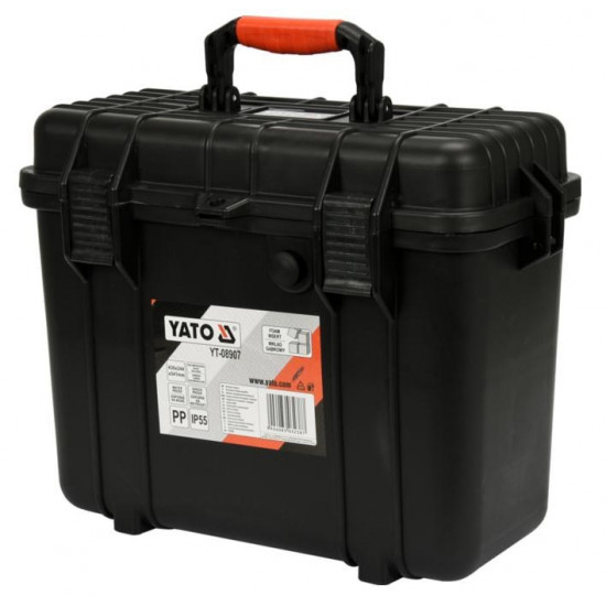 Yato YT-08907 equipment case Hard shell case Black