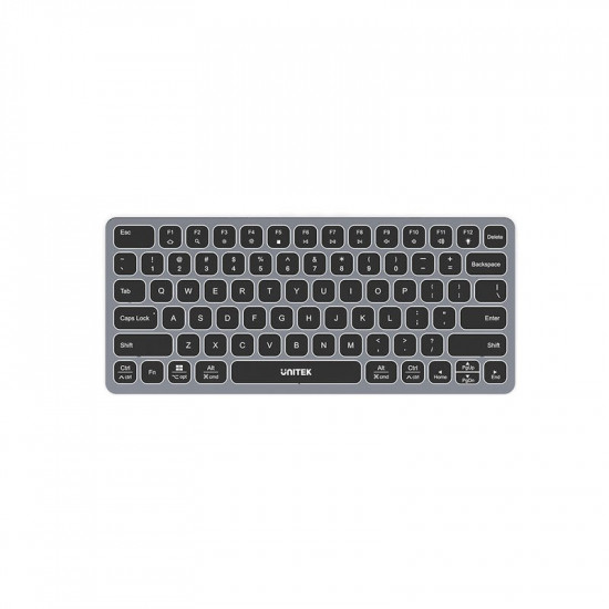 UNITEK D1092A keyboard USB US International Grey