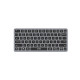 UNITEK D1092A keyboard USB US International Grey