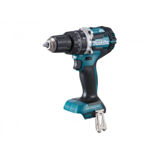 MAKITA IMPACT DRILL DRIVER 18V LI-ION 54/30Nm BRUSHLESS WITHOUT BATTERIES AND CHARGE. DHP484Z