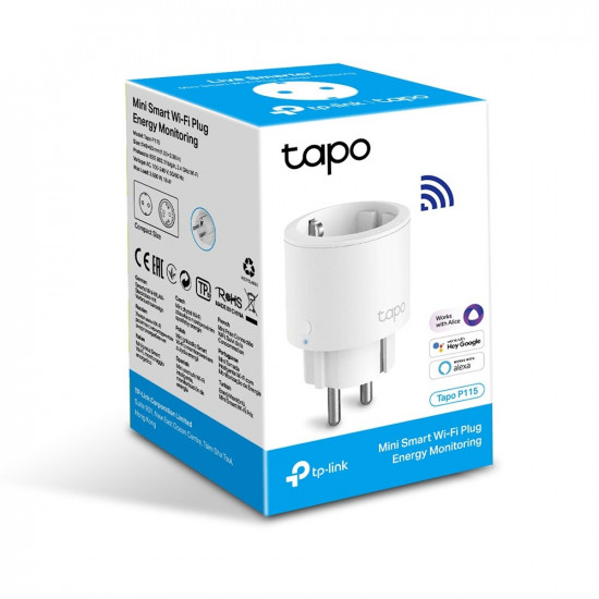 TP-Link Tapo Mini Smart Wi-Fi Socket, Energy Monitoring