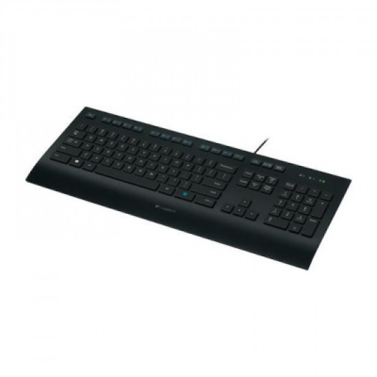 LOGITECH K280e corded Keyboard USB black for Business - INTNL (US)