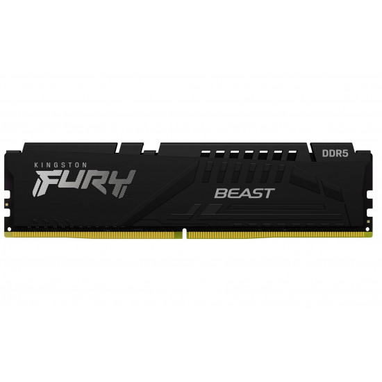 Kingston Technology FURY Beast 128GB 5600MT/s DDR5 CL40 DIMM (Kit of 4) Black XMP