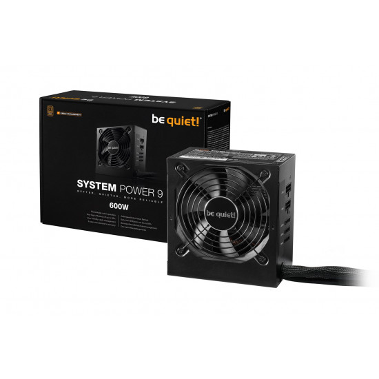 be quiet! System Power 9 | 600W CM power supply unit ATX Black