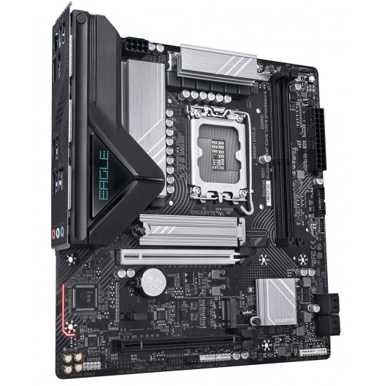 GIGABYTE B860M EAGLE Motherboard - Intel Core Ultra Series CPUs, 6+1+2+1 Phases VRM, up to 9066MHz DDR5, 1xPCIe 5.0 + 1xPCIe 4.0 M.2, 2.5GbE LAN, USB 3.2 Gen 1