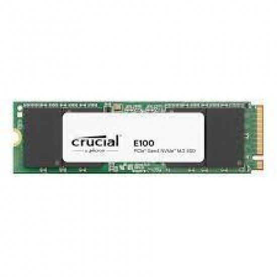 SSD|CRUCIAL|E100|1TB|M.2|PCIe Gen4|NVMe|3D NAND|Write speed 3000 MBytes/sec|Read speed 5000 MBytes/sec|CT1000E100SSD8