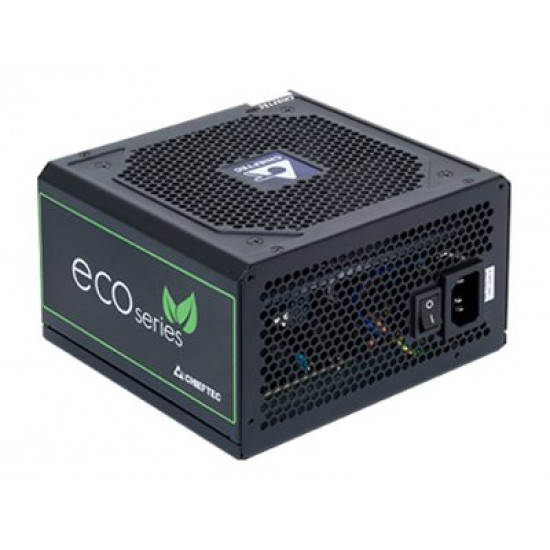 CHIEFTEC ECO Series 500W ATX-12V V.2.3 PSU type with 12cm fan Active PFC 230V only 85proc Efficiency including power cord