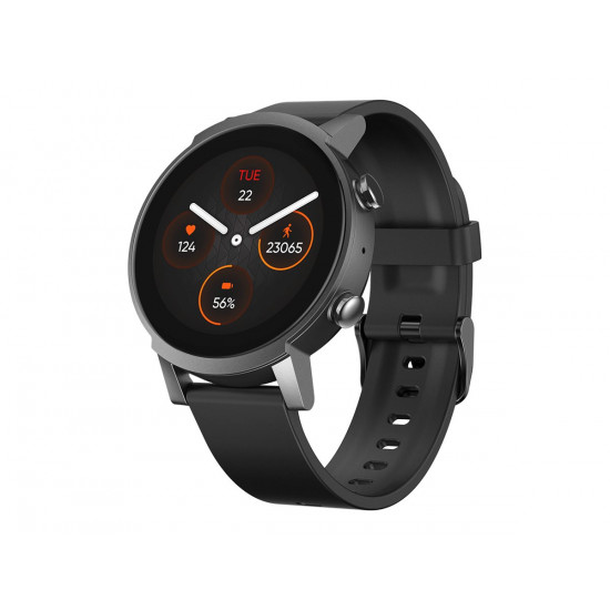 E3 | Smart watch | GPS (satellite) | 2.5D glass | Touchscreen | 1.3” | Activity monitoring 24/7 | Waterproof | Bluetooth | Wi-Fi | Panther Black