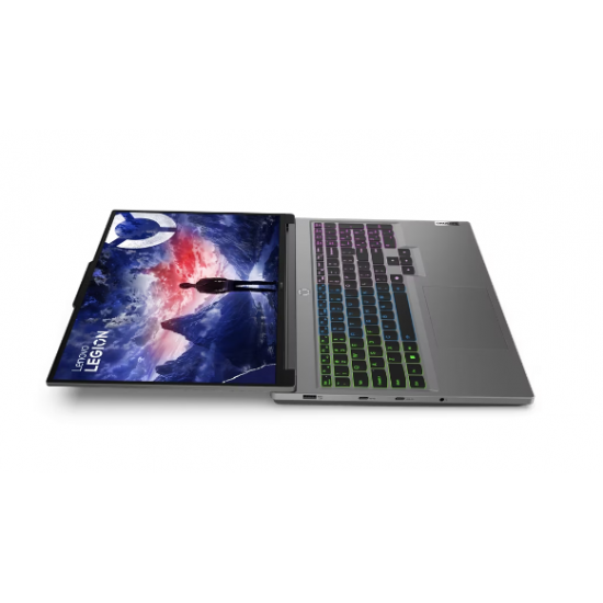 Lenovo Legion 5 16IRX9 | Luna Grey | 16  | IPS | WQXGA | 2560 x 1600 pixels | Intel Core i5 | i5-13450HX | 16 GB | SO-DIMM DDR5 | Solid-state drive capacity 512 GB | NVIDIA GeForce RTX 4060 | GDDR6 | 8 GB | Windows 11 Home | 802.11ax | Bluetooth version 5.2 | Keyboard language English | Keyboard backlit | Warranty 24 month(s) | Battery warranty 12 month(s)