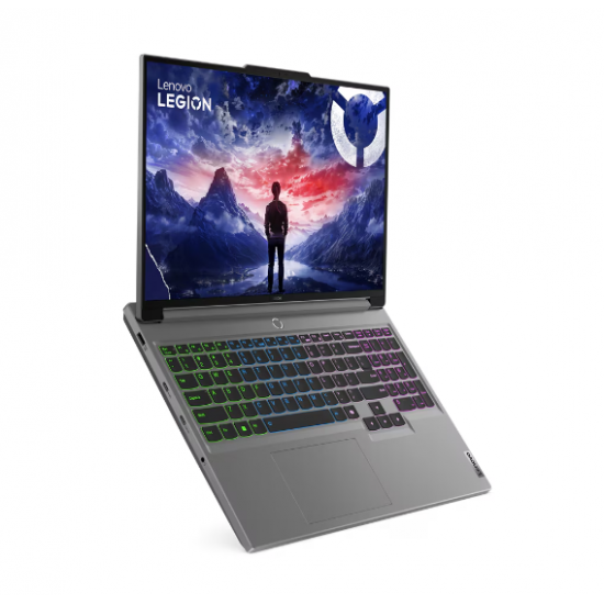 Lenovo Legion 5 16IRX9 | Luna Grey | 16  | IPS | WQXGA | 2560 x 1600 pixels | Intel Core i5 | i5-13450HX | 16 GB | SO-DIMM DDR5 | Solid-state drive capacity 512 GB | NVIDIA GeForce RTX 4060 | GDDR6 | 8 GB | Windows 11 Home | 802.11ax | Bluetooth version 5.2 | Keyboard language English | Keyboard backlit | Warranty 24 month(s) | Battery warranty 12 month(s)