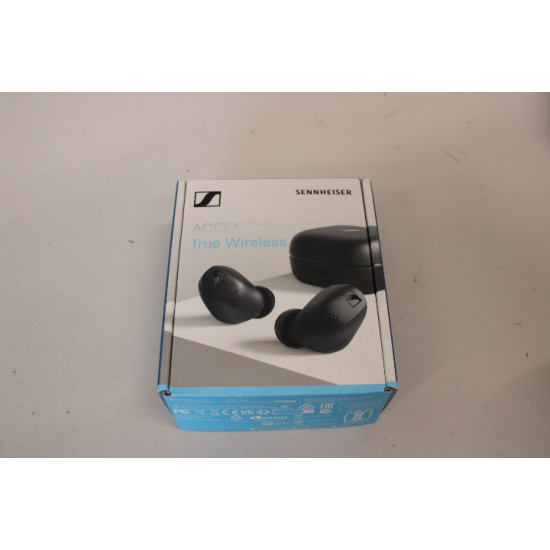 SALE OUT. Sennheiser ATW1 Accentum Headphones, Over-Ear, Wireless, Black, UNPACKED, SCRATCHED ON SIDE | Sennheiser Headphones | Accentum | Bluetooth | In-Ear | Microphone | UNPACKED, SCRATCHED ON SIDE | Noise canceling | Wireless | Black