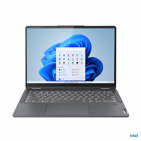 Lenovo IdeaPad Flex 5 14IAU7 | Storm Grey | 14  | IPS | Touchscreen | WUXGA | 1920 x 1200 pixels | Glossy | Intel Core i3 | i3-1215U | 8 GB | Soldered LPDDR4x | Solid-state drive capacity 128 GB | Intel UHD Graphics | Windows 11 Home | 802.11ax | Bluetooth version 5.2 | Keyboard language English | Keyboard backlit | Warranty 24 month(s) | Battery warranty 12 month(s)