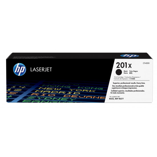 HP 201X High Yield Black Original LaserJet Toner Cartridge