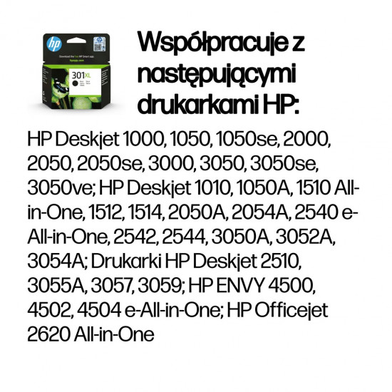 HP 301XL High Yield Black Original Ink Cartridge