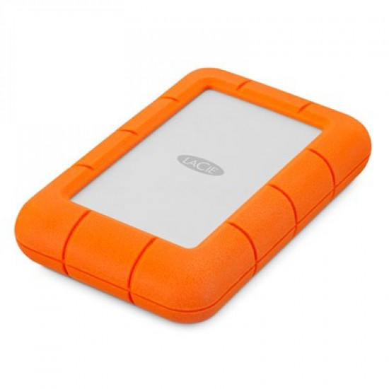 LaCie Rugged Mini external hard drive 1 TB 5400 RPM 2.5 Micro-USB B 3.2 Gen 1 (3.1 Gen 1) Orange, Silver