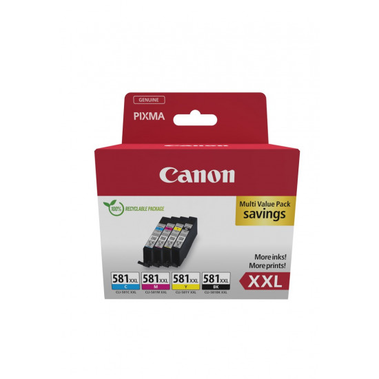 Canon 1998C007 ink cartridge 4 pc(s) Original Black, Cyan, Magenta, Yellow