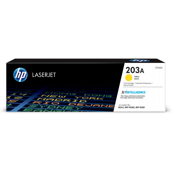 HP 203A - gul - original - LaserJet -