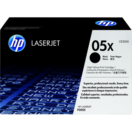 HP 05X Schwarz LaserJet Tonerpatrone