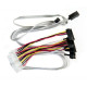 Microchip Technology 2280100-R Serial Attached SCSI (SAS) cable 0.8 m 6 Gbit/s Multicolour, White