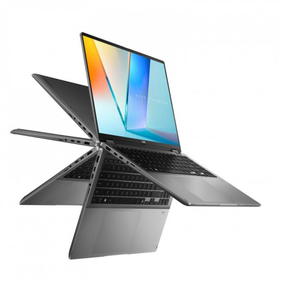 Ultrabook|ASUS|VivoBook Flip|TP3607SA-RJ033W|CPU  Core Ultra|u7-256V|2200 MHz|16|Touchscreen|2880x1800|RAM 16GB|LPDDR5x|SSD 1TB|Intel Arc Graphics|Integrated|ENG|Card Reader Micro SD|Windows 11 Home|Grey|1.78 kg|90NB1511-M001U0