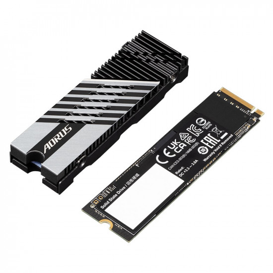 GIGABYTE AORUS Gen4 7300 SSD 2TB M.2 PCI Express 4.0 NVMe 3D TLC NAND