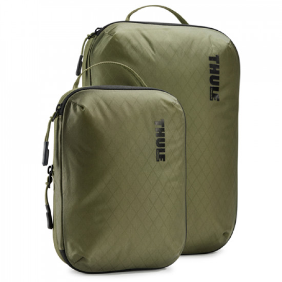 Thule Compression Cube Set | Packing Cube | Soft Green