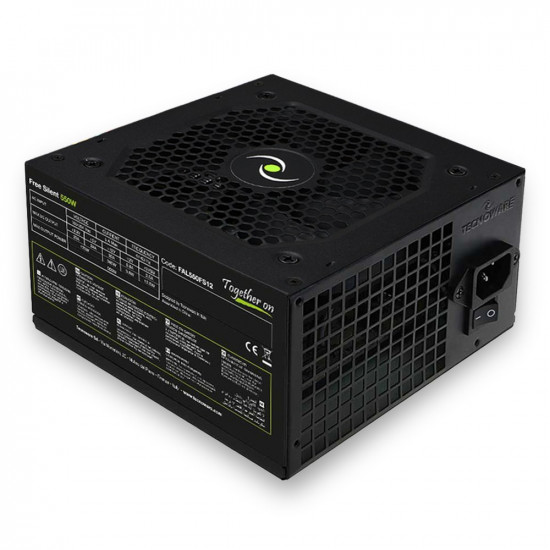 550W ATX POWER SUPPLY ENCLOSURE FAL550FS12 TECNOWARE